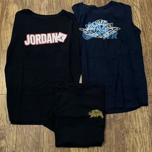 Boys Jordan xl tees